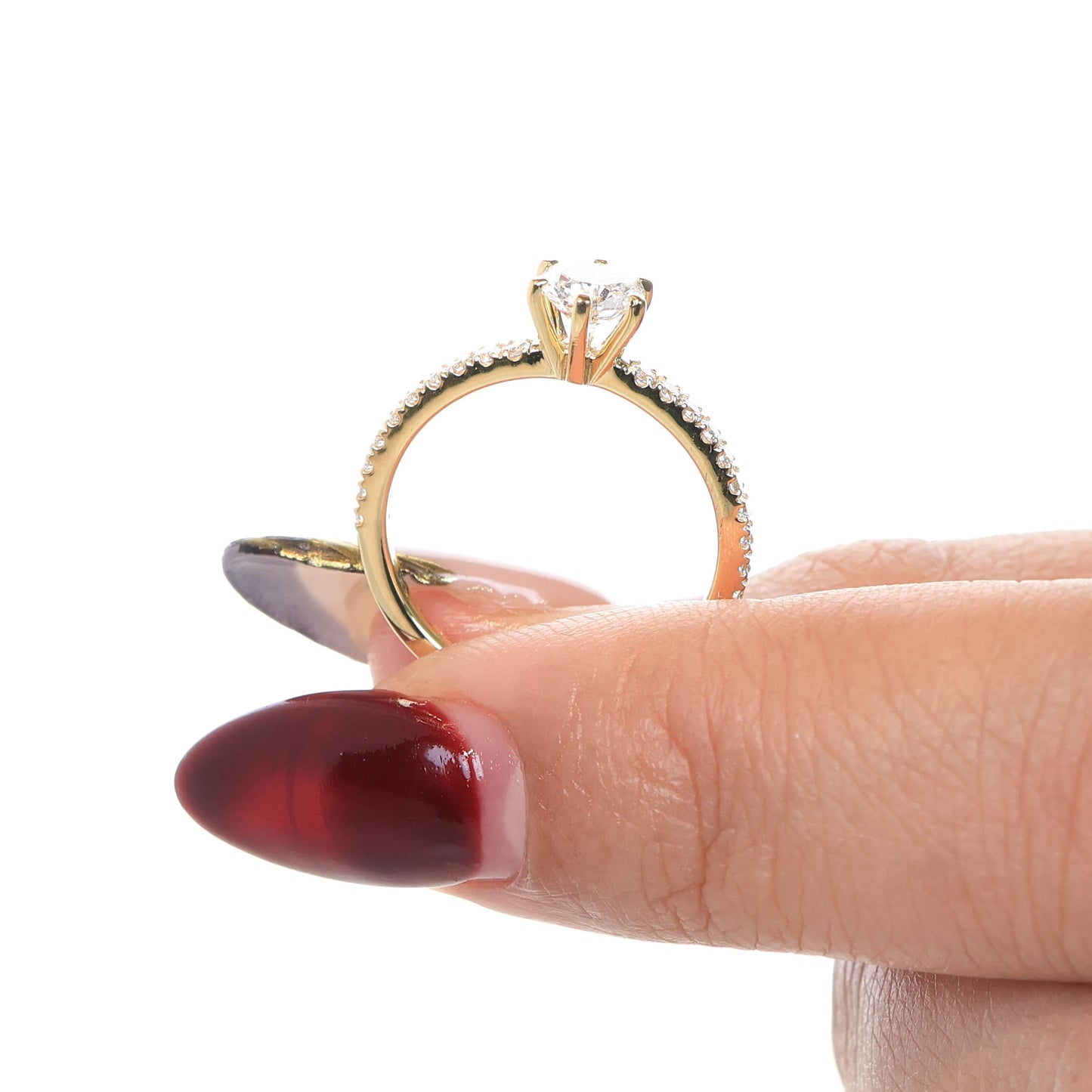 Delicate Blythe 0.50-carat Yellow Gold