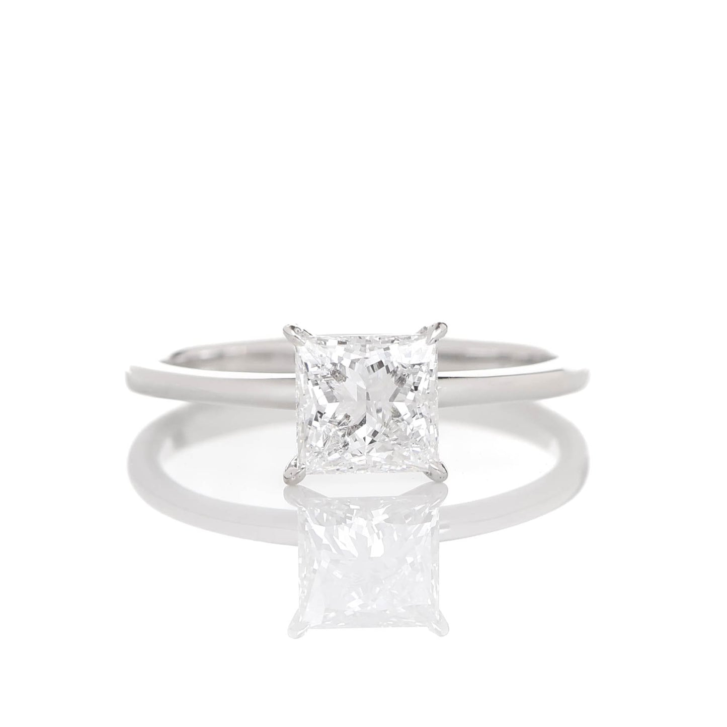 Delicate Iago Princess 1-carat White Gold