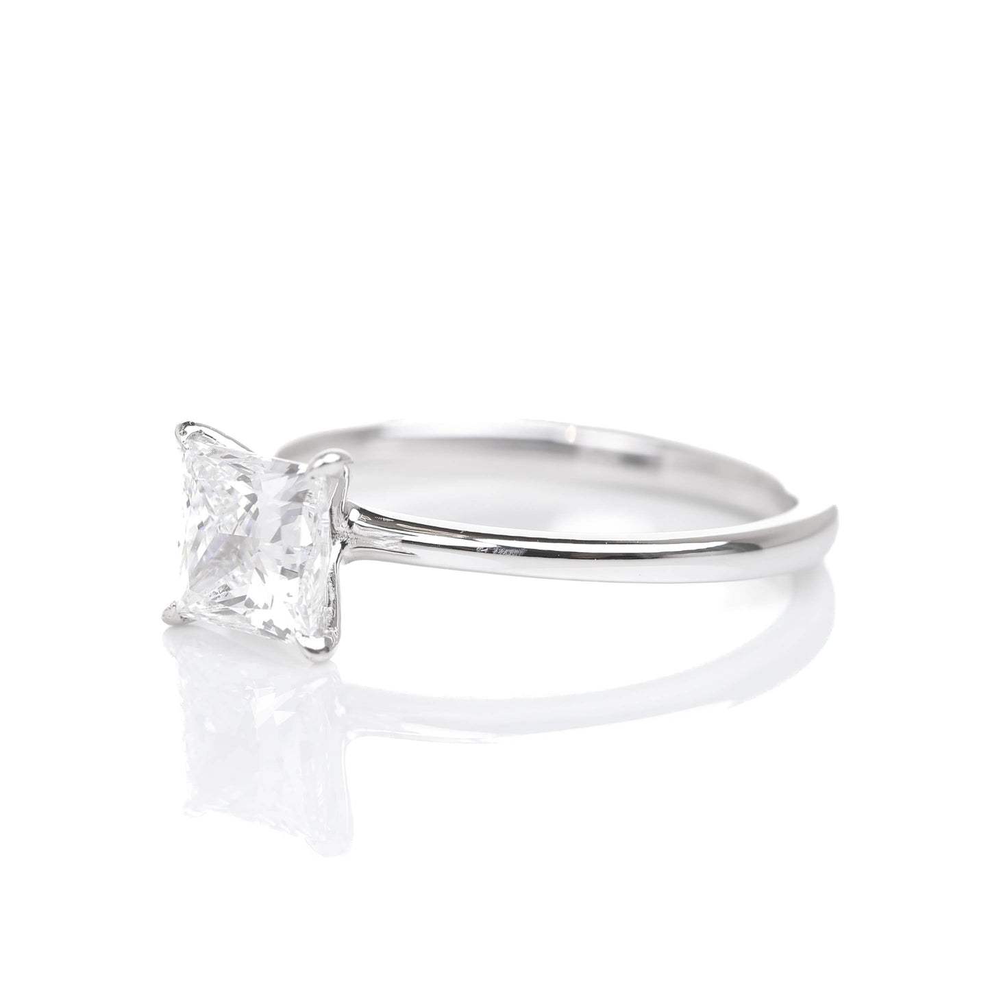 Delicate Iago Princess 1-carat White Gold