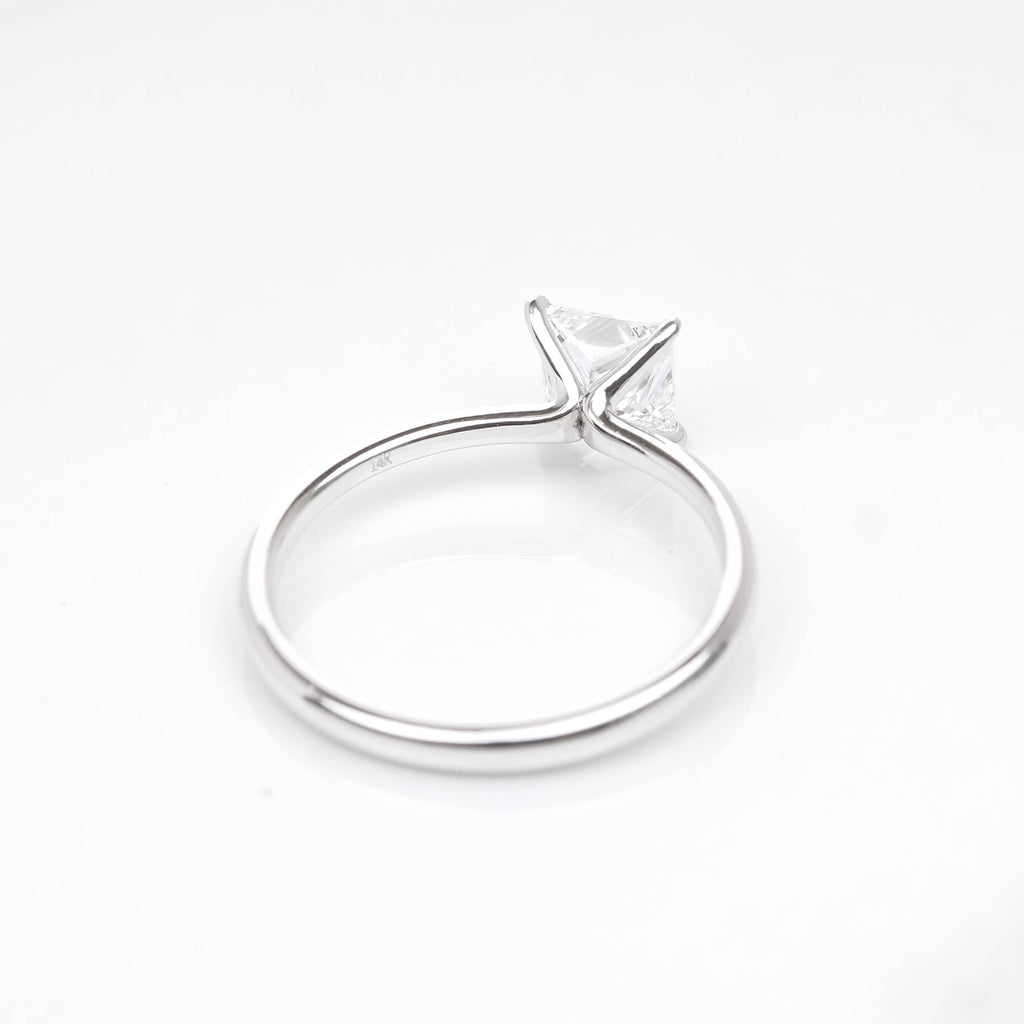 Delicate Iago Princess 1-carat White Gold