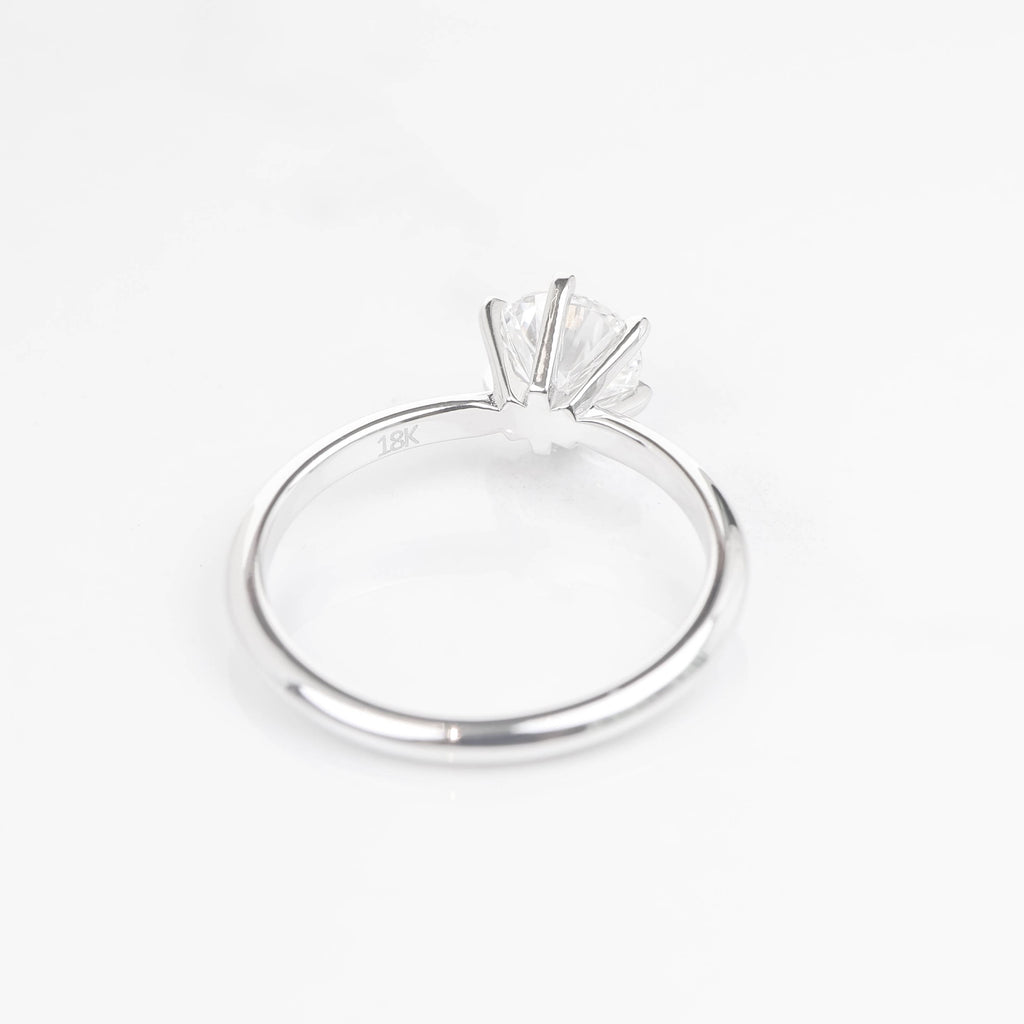 Nigel 1-carat White Gold