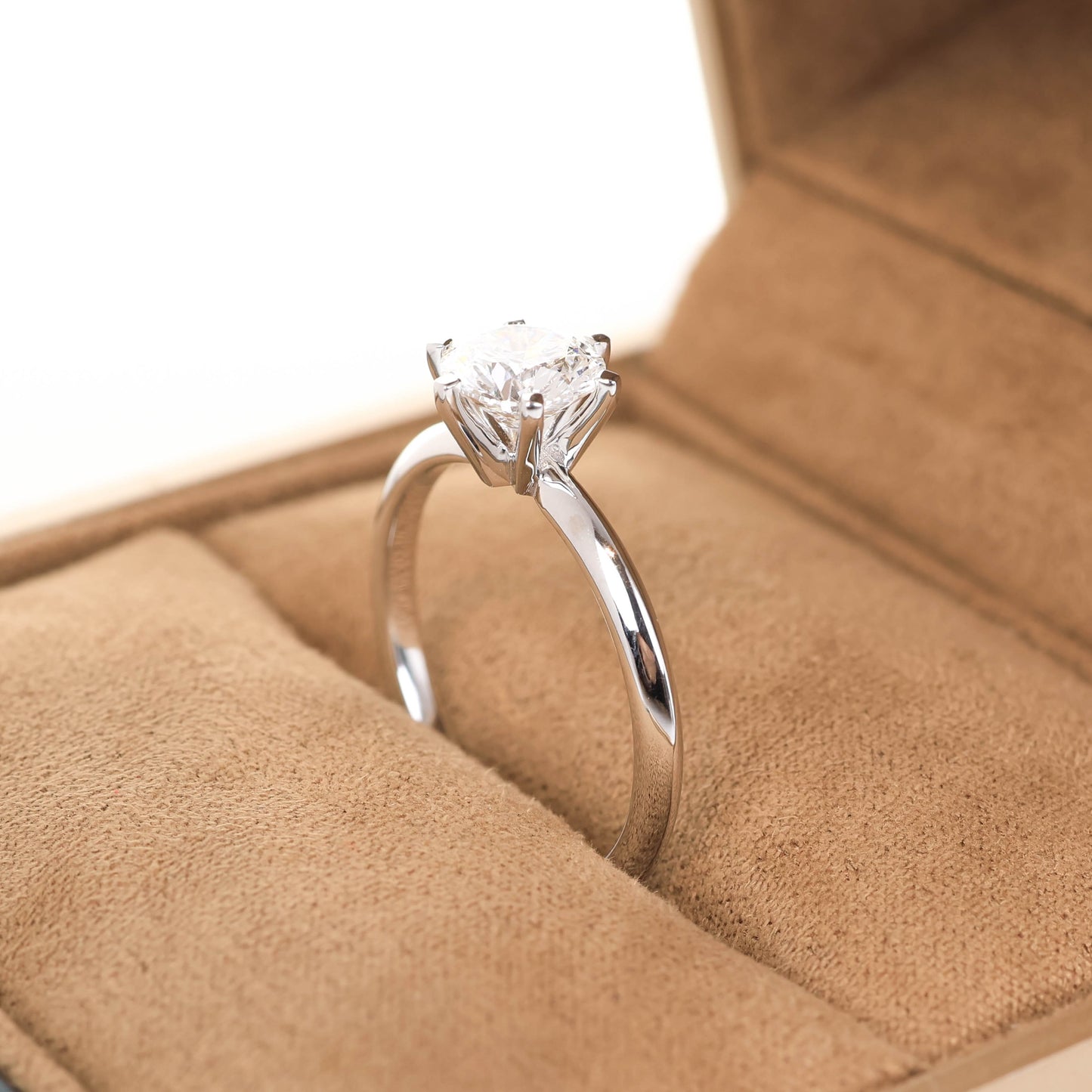 Nigel 1-carat White Gold