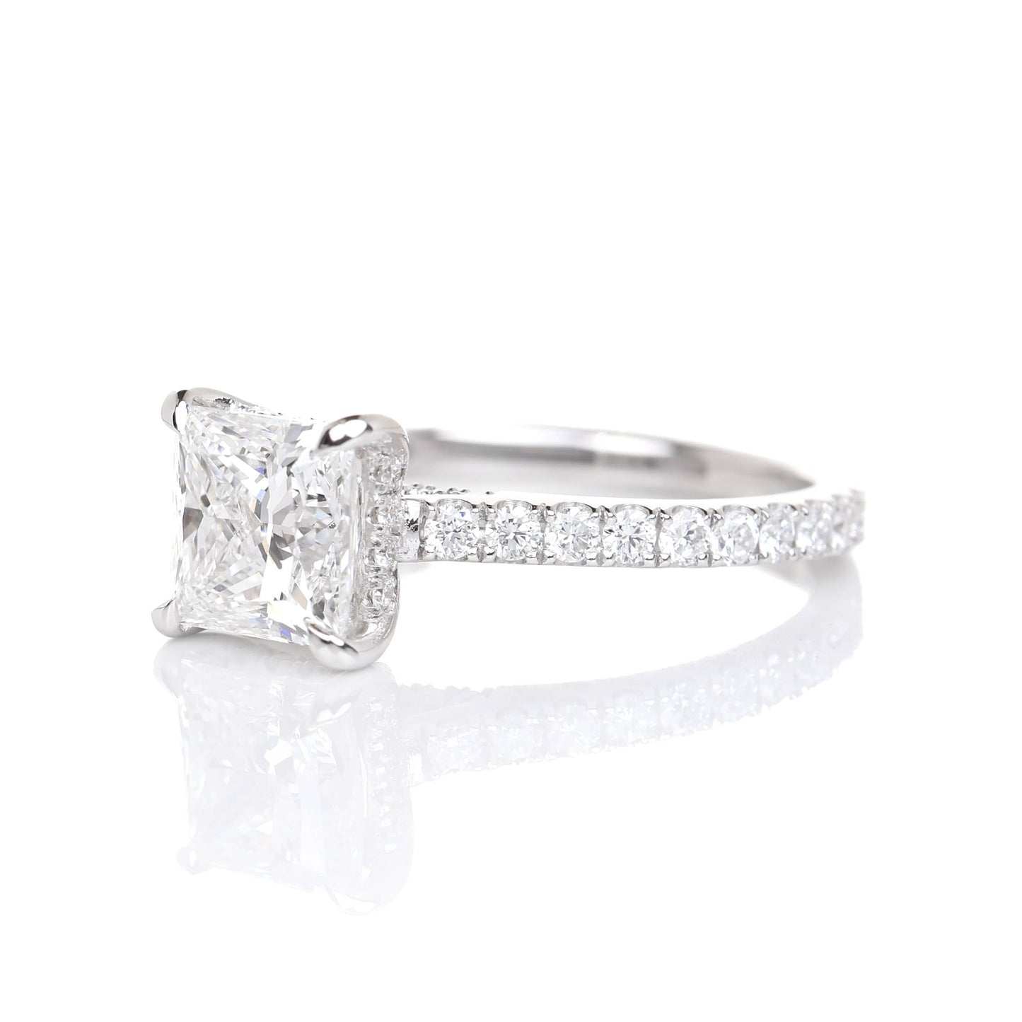 Linnaeus Princess 2-carat White Gold