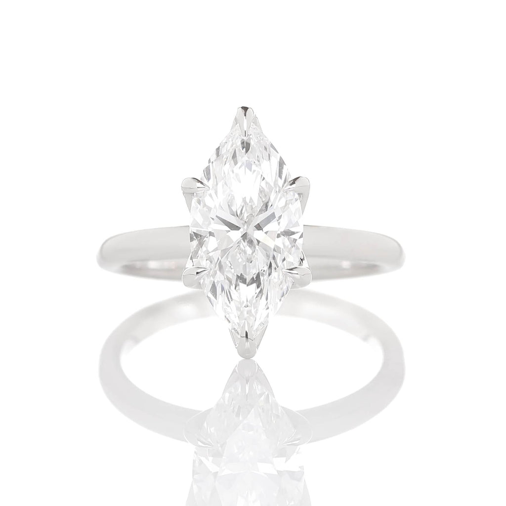 Hedwig Marquise 2-carat White Gold