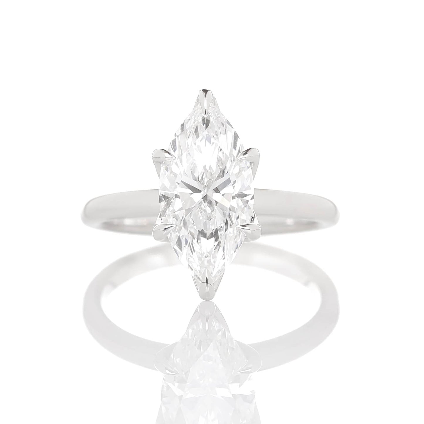 Hedwig Marquise 2-carat White Gold