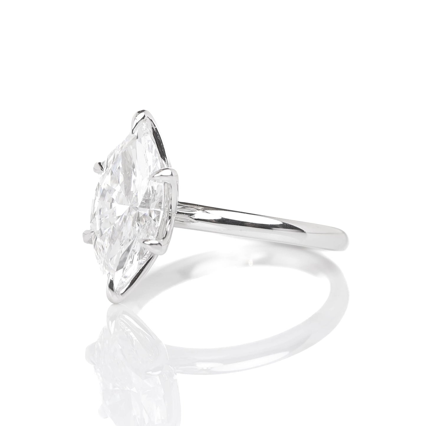 Hedwig Marquise 2-carat White Gold