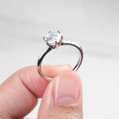 Nigel 1-carat White Gold