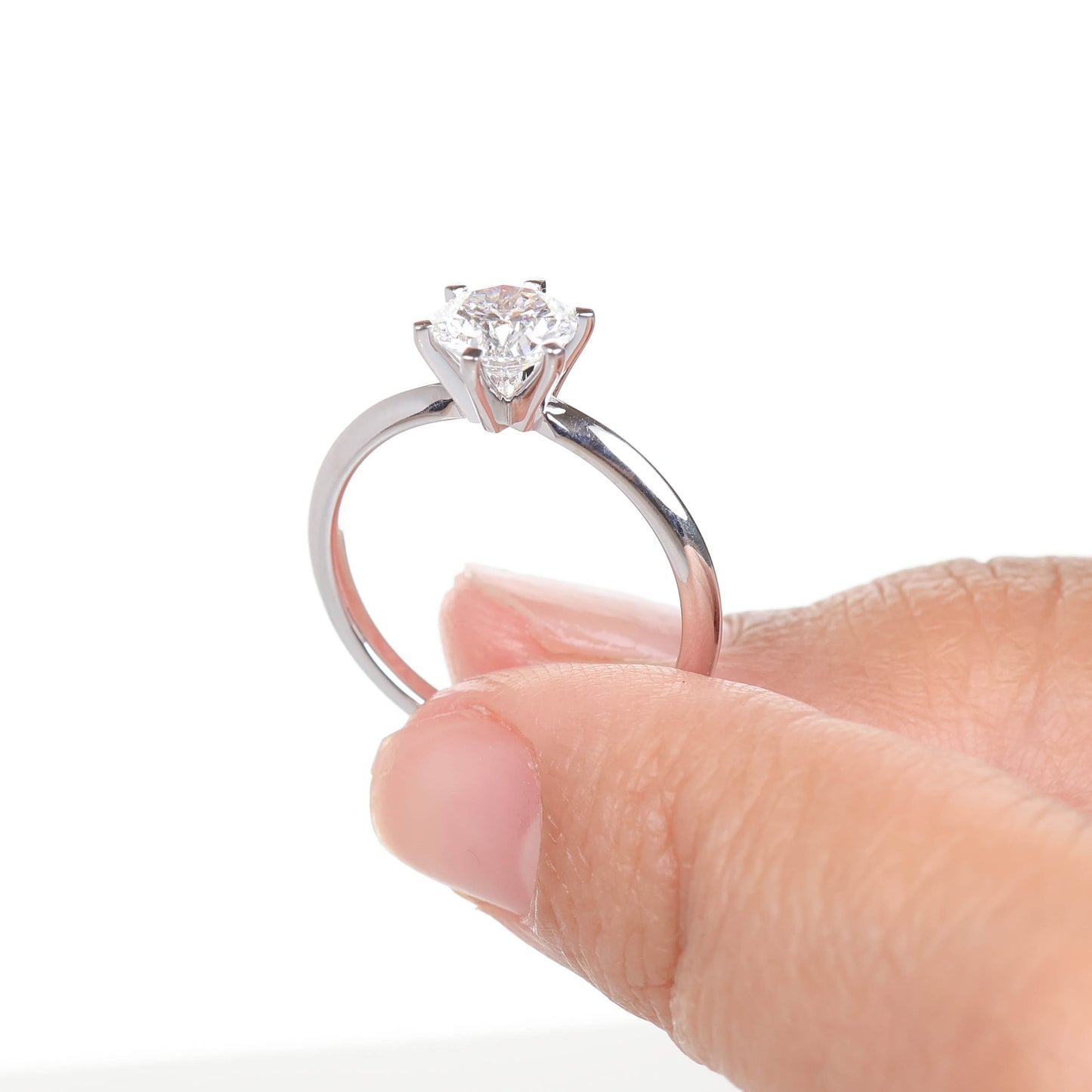 Nigel 1-carat White Gold