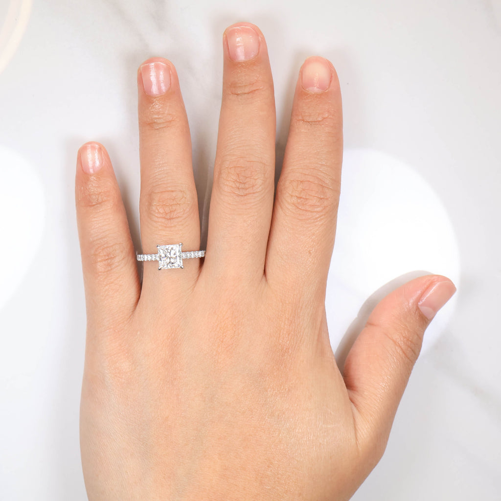 Linnaeus Princess 2-carat White Gold