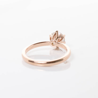 Hedwig 1-carat Rose Gold