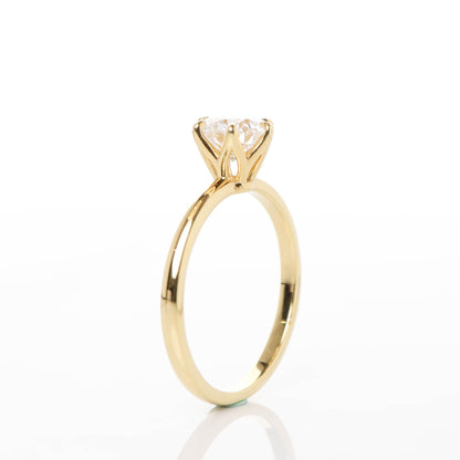 Hedwig 1-carat Yellow Gold