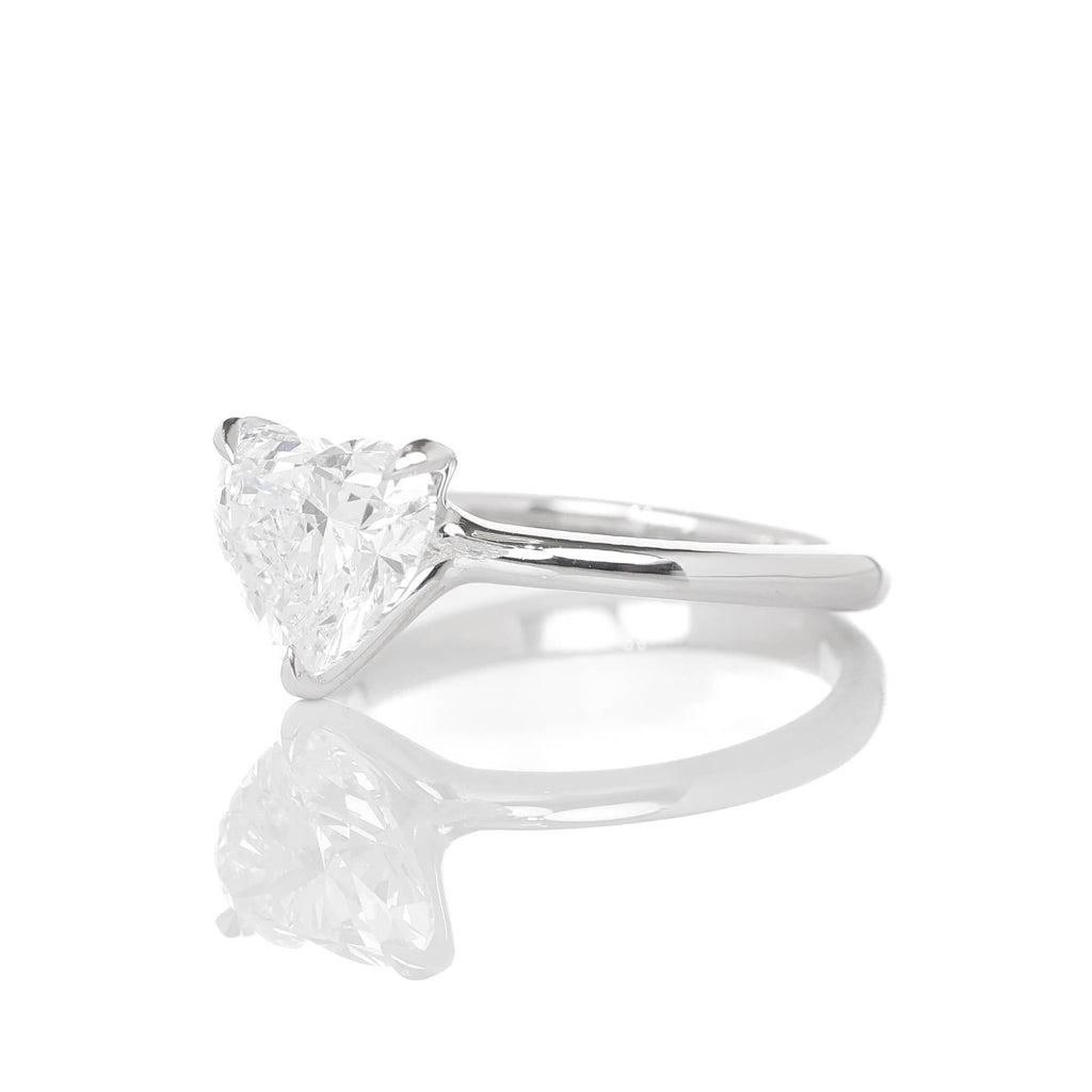 Iago Heart 2-carat White Gold