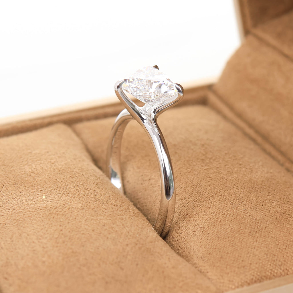 Iago Heart 2-carat White Gold