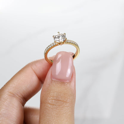 Blythe 1-carat Yellow Gold