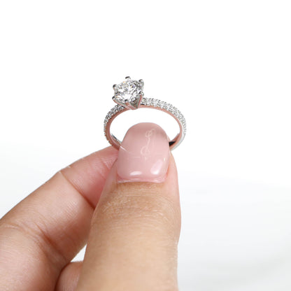 Blythe 1-carat White Gold