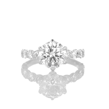 Serin 2-carat White Gold