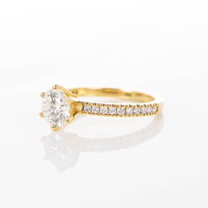 Blythe 1-carat Yellow Gold