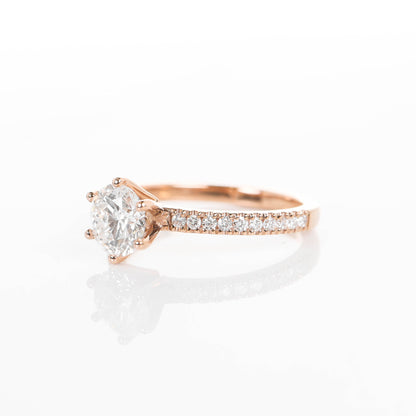 Blythe 1-carat Rose Gold