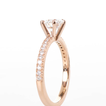 Blythe 1-carat Rose Gold