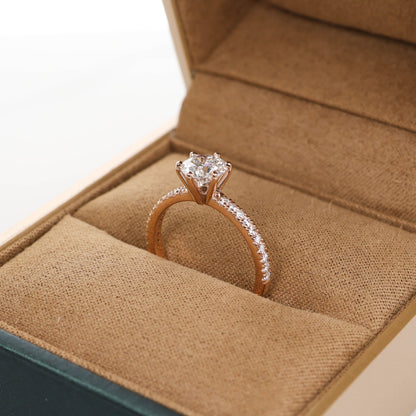 Blythe 1-carat Rose Gold