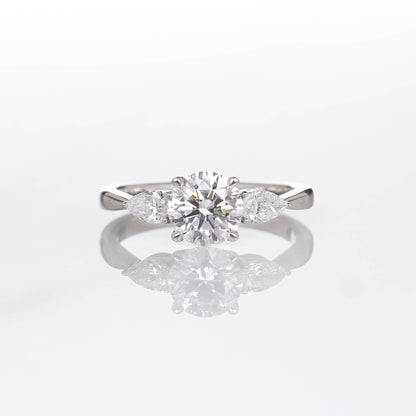 Cressilia 1-carat White Gold