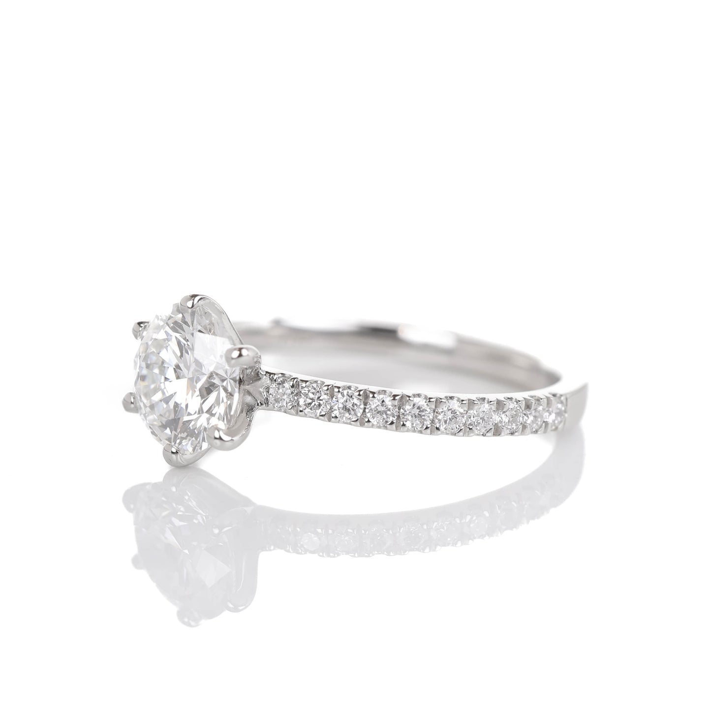Delicate Blythe 1-carat 950 Platinum