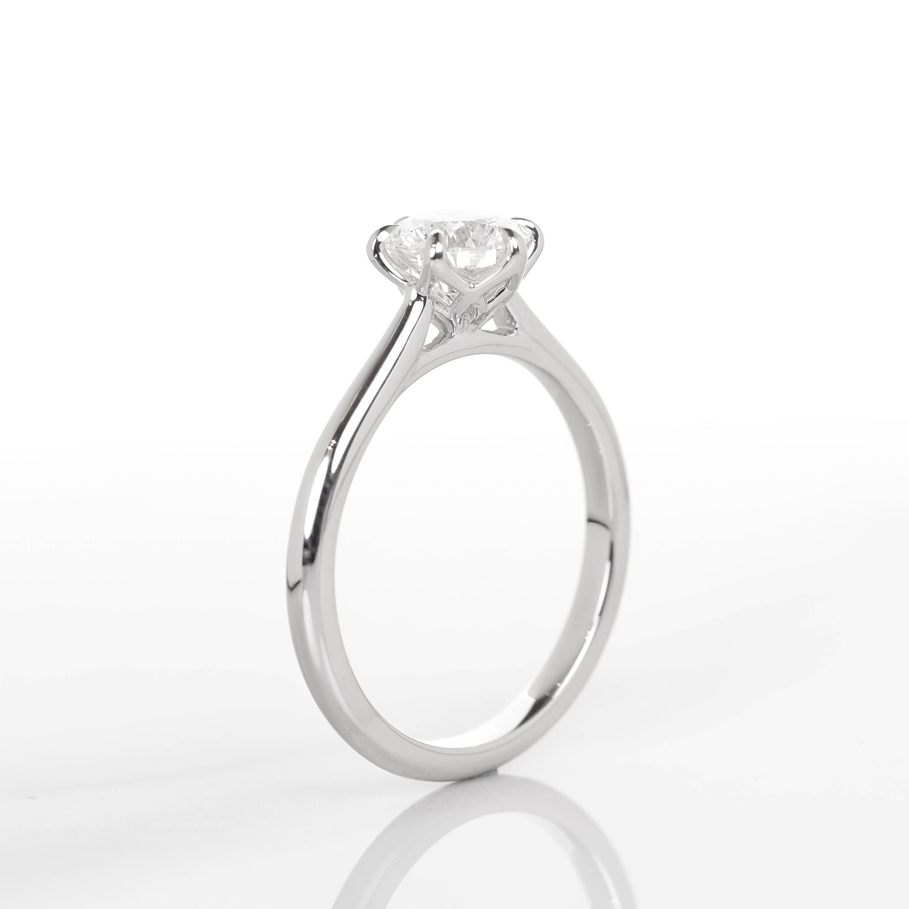 Mellisuga 1-carat White Gold