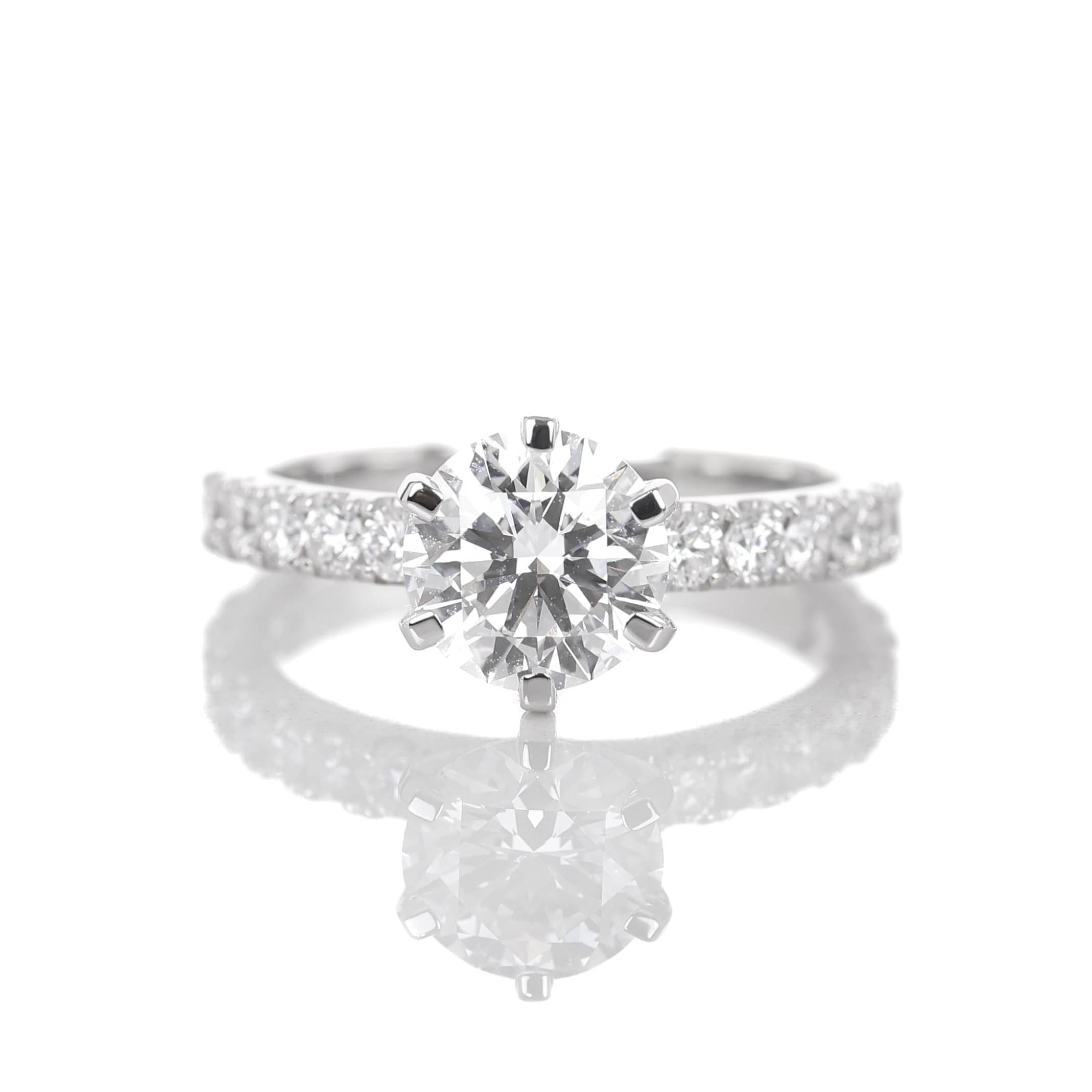 Blythe 1-carat White Gold