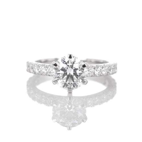 Blythe 1-carat White Gold