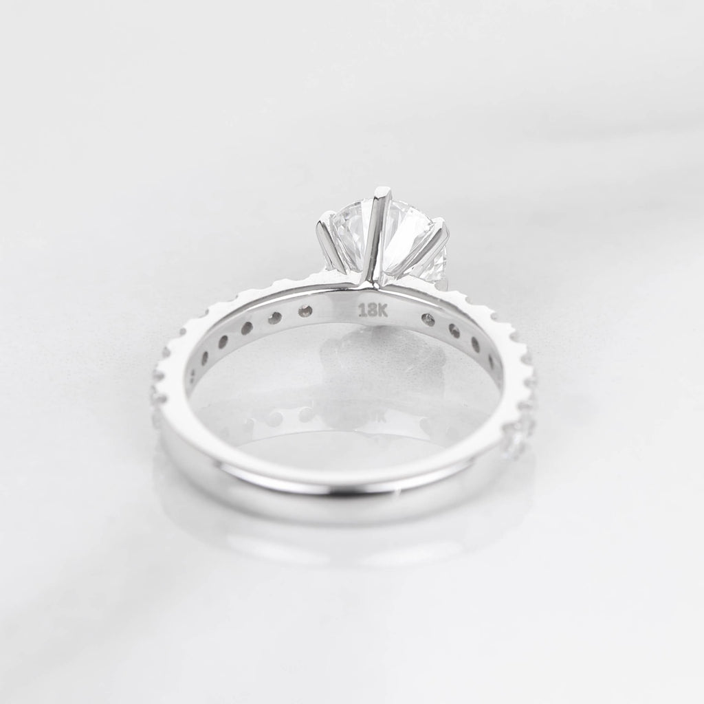 Blythe 1-carat White Gold