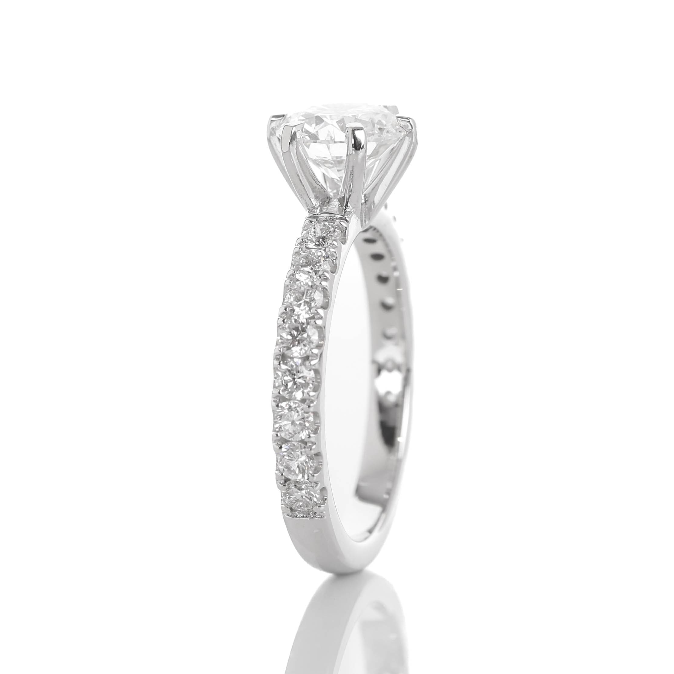 Blythe 1-carat White Gold