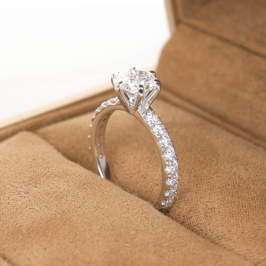 Blythe 1-carat White Gold