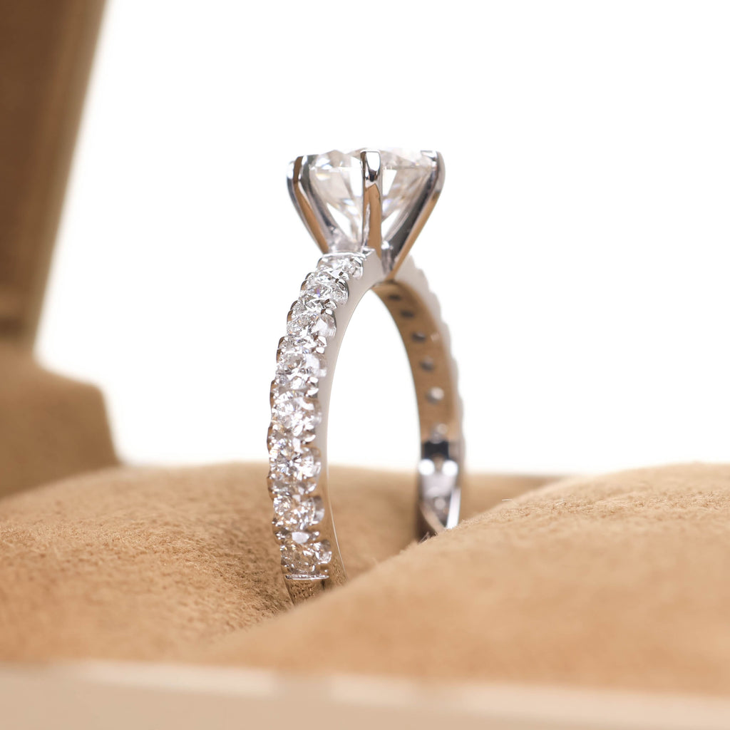 Blythe 1-carat White Gold