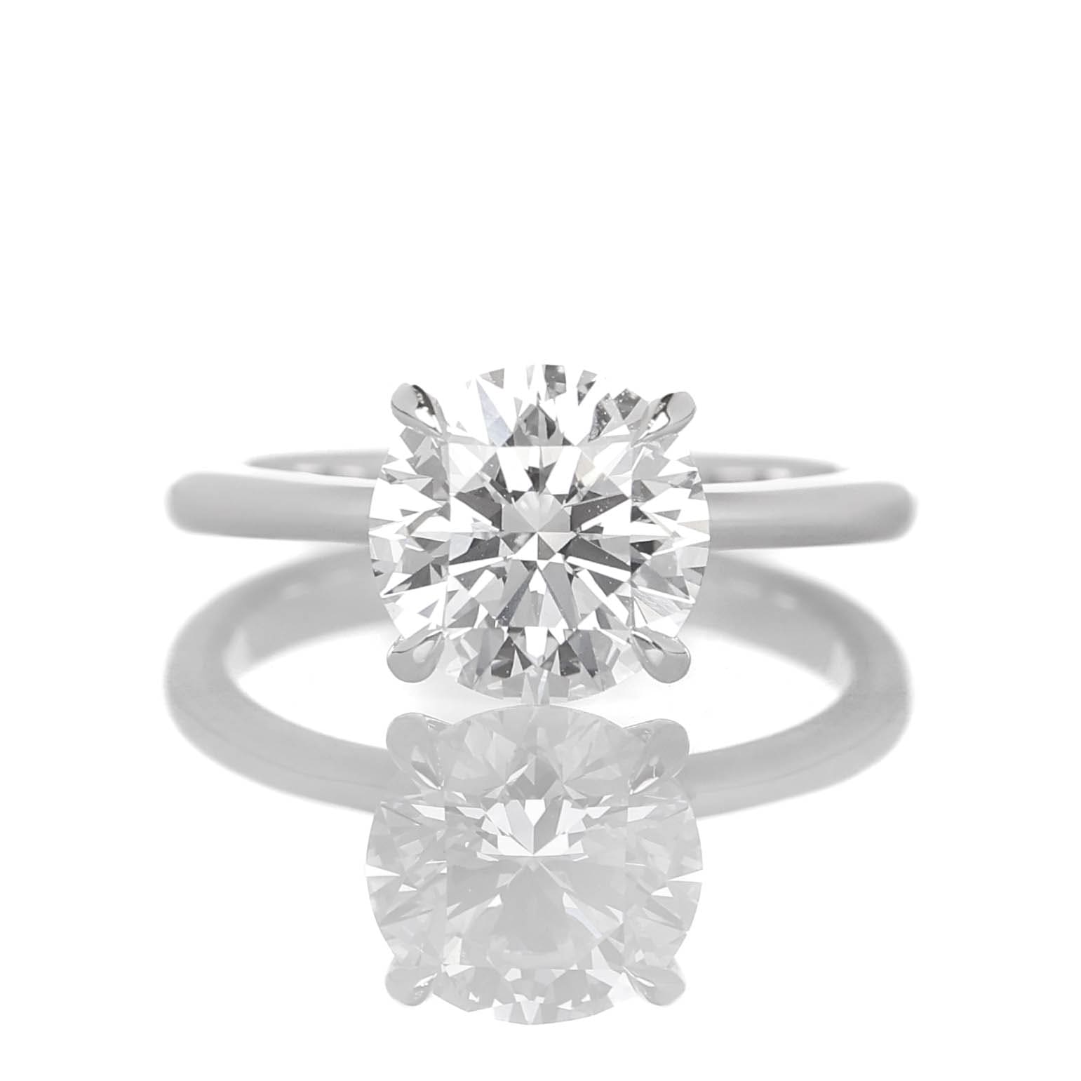Iago Round 2-carat White Gold