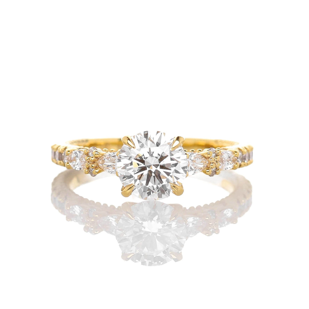 Munia 1-carat Yellow Gold