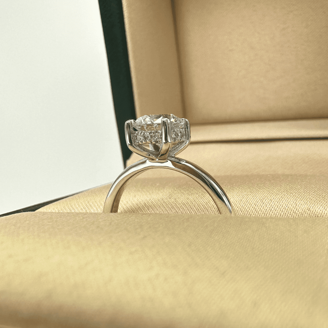 Strigifor 1-carat White Gold