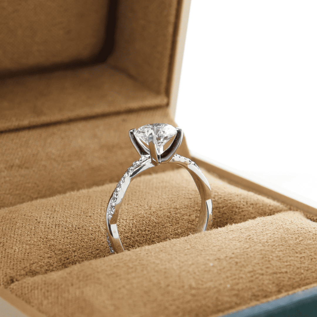 Wyvern 1-carat White Gold