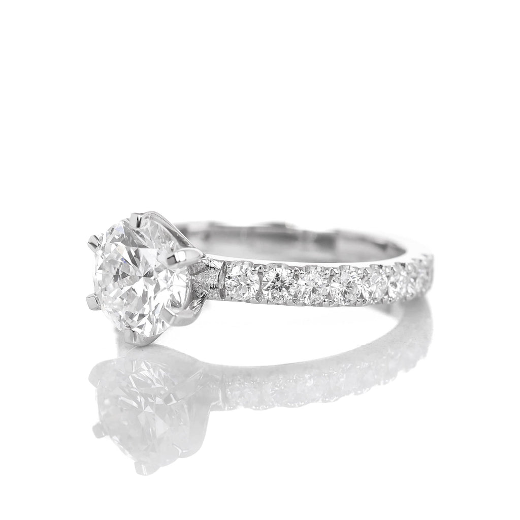 Blythe 1-carat White Gold