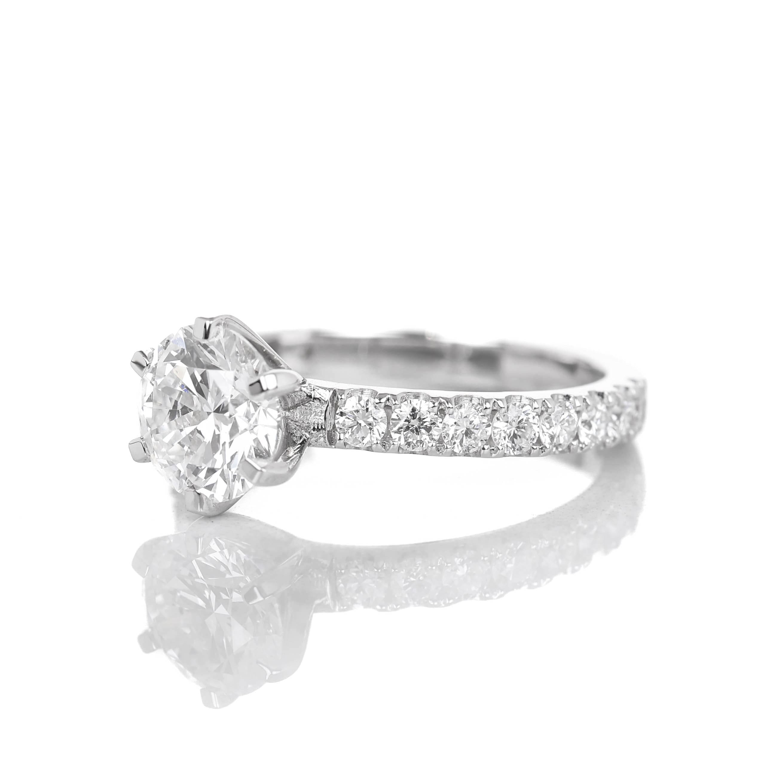 Blythe 1-carat White Gold