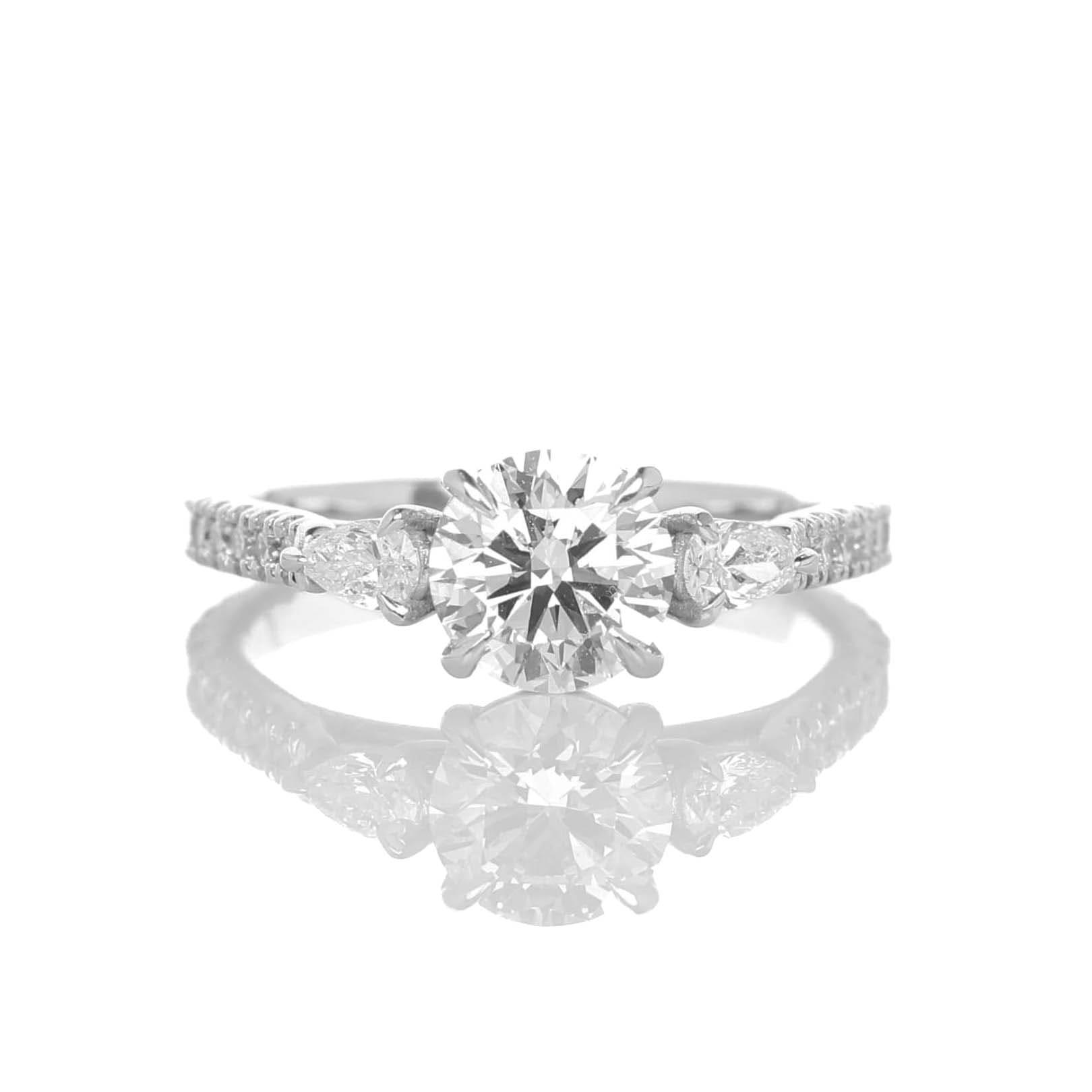 Canary 1-carat White Gold