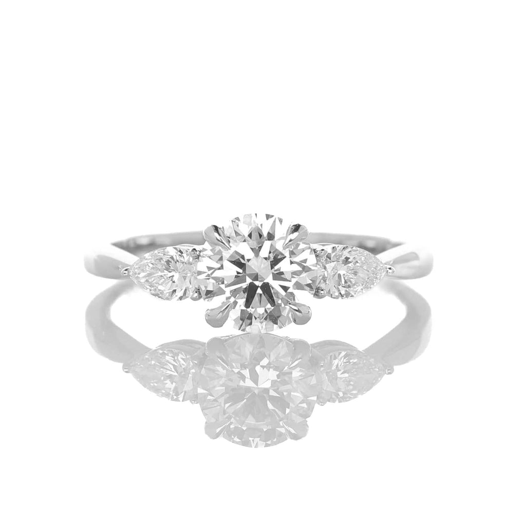 Cressilia 1-carat White Gold