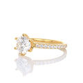 Delicate Blythe 1-carat Yellow Gold
