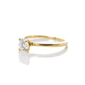 Delicate Iago 0.50-carat Yellow Gold