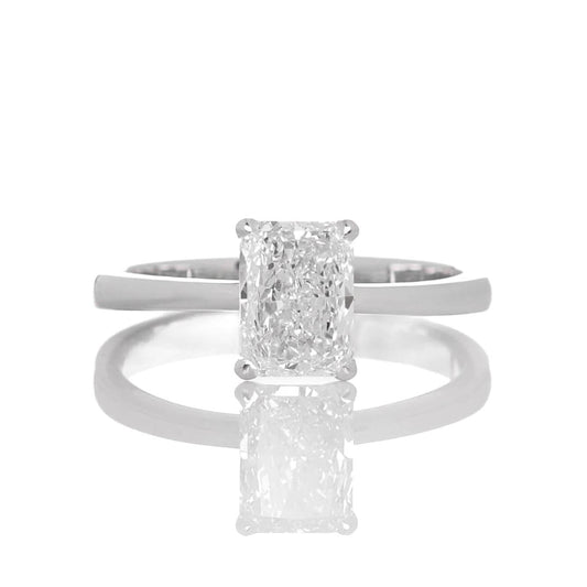 Iago Radiant 1-carat White Gold