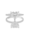 Iago Heart 2-carat White Gold
